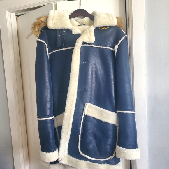 Jordan Craig Legacy Edition unisex Fashion Shearing Coat -size L - Picture 1 of 7